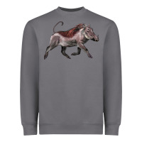 Storm Warthog Illustrations Heavyweight Sweatshirt - LillyAllenDesigns