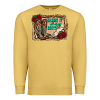 Antique Gold blame it all on my roots Premium Sweatshirt - RanaPortraitStore
