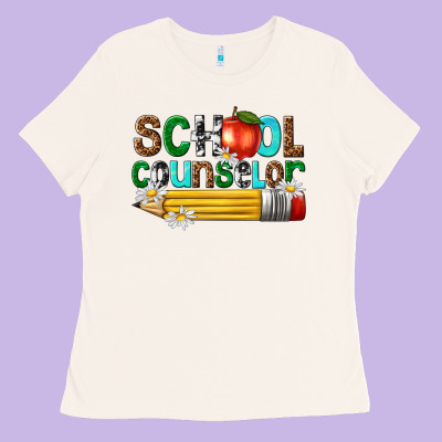 School Counselor Ladies Tee Designed By Texasbilliewilder