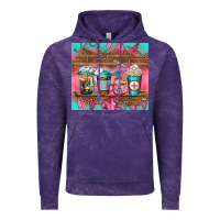 Cloud Purple nurse fuel coffee cups Vintage Hoodie - Jasminsmagicworld