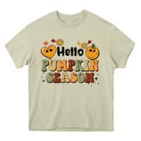 Mossy hello pumpkin season Heavy Core Tee - BarkalooDesign