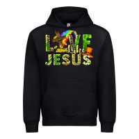 Black Love like Jesus Urban Hoodie - CowGirlArtShop