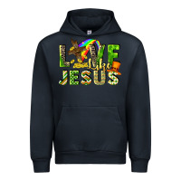 Navy Love like Jesus Urban Hoodie - CowGirlArtShop