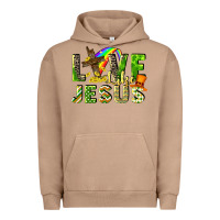 Pigment Burro Love like Jesus Urban Hoodie - CowGirlArtShop