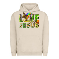 Pigment French Oak Love like Jesus Urban Hoodie - CowGirlArtShop