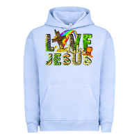 Pigment Grape Ice Love like Jesus Urban Hoodie - CowGirlArtShop