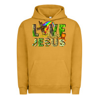 Pigment Peanut Butter Love like Jesus Urban Hoodie - CowGirlArtShop