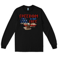 Black freedom is not free Long Sleeve Tee - MaliasSmallBusiness