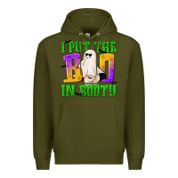 Army Green I Put The Boo Premium Hoodie - texasbilliewilder