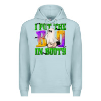 Blue Mist I Put The Boo Premium Hoodie - texasbilliewilder