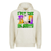 Oatmeal Heather I Put The Boo Premium Hoodie - texasbilliewilder