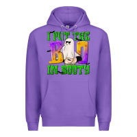 Purple I Put The Boo Premium Hoodie - texasbilliewilder