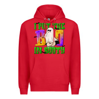 Red I Put The Boo Premium Hoodie - texasbilliewilder