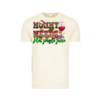 Vintage Arctic mommy needs her jingle juice Vintage Tee - AdoDesignShop