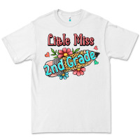 White little miss second grade Premium Tee - RanaPortraitStore