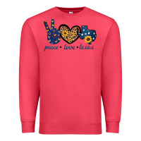 Cardinal Peace Love Texas Premium Sweatshirt - Bettercallsaul