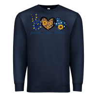 Navy Peace Love Texas Premium Sweatshirt - Bettercallsaul