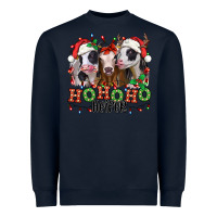 Navy ho ho ho heifer christmas heifers Heavyweight Sweatshirt - Jasminsmagicworld
