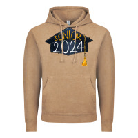 Vintage Coffee senior 2024 graduation Vintage Hoodie - RanaPortraitStore