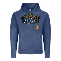 Vintage Denim senior 2024 graduation Vintage Hoodie - RanaPortraitStore