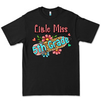Black little miss fifth grade Premium Tee - RanaPortraitStore