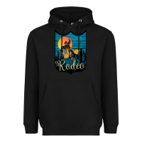 Black Rodeo Name Tag Heavyweight Hoodie - Bettercallsaul