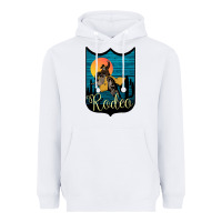White Rodeo Name Tag Heavyweight Hoodie - Bettercallsaul