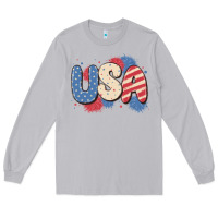 Moon Dust usa Long Sleeve Tee - MaliasSmallBusiness