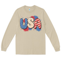 Mushroom usa Long Sleeve Tee - MaliasSmallBusiness