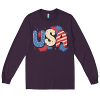 Plum usa Long Sleeve Tee - MaliasSmallBusiness