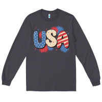 Smoke usa Long Sleeve Tee - MaliasSmallBusiness
