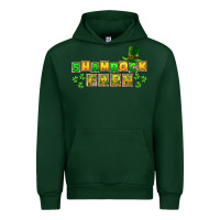 Forest Green St. Patrick's Shamrock farm Urban Hoodie - CowGirlArtShop