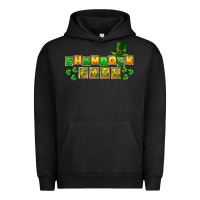 Pigment Black St. Patrick's Shamrock farm Urban Hoodie - CowGirlArtShop