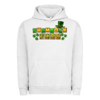 Pigment Lunar Rock St. Patrick's Shamrock farm Urban Hoodie - CowGirlArtShop