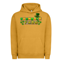 Pigment Peanut Butter St. Patrick's Shamrock farm Urban Hoodie - CowGirlArtShop