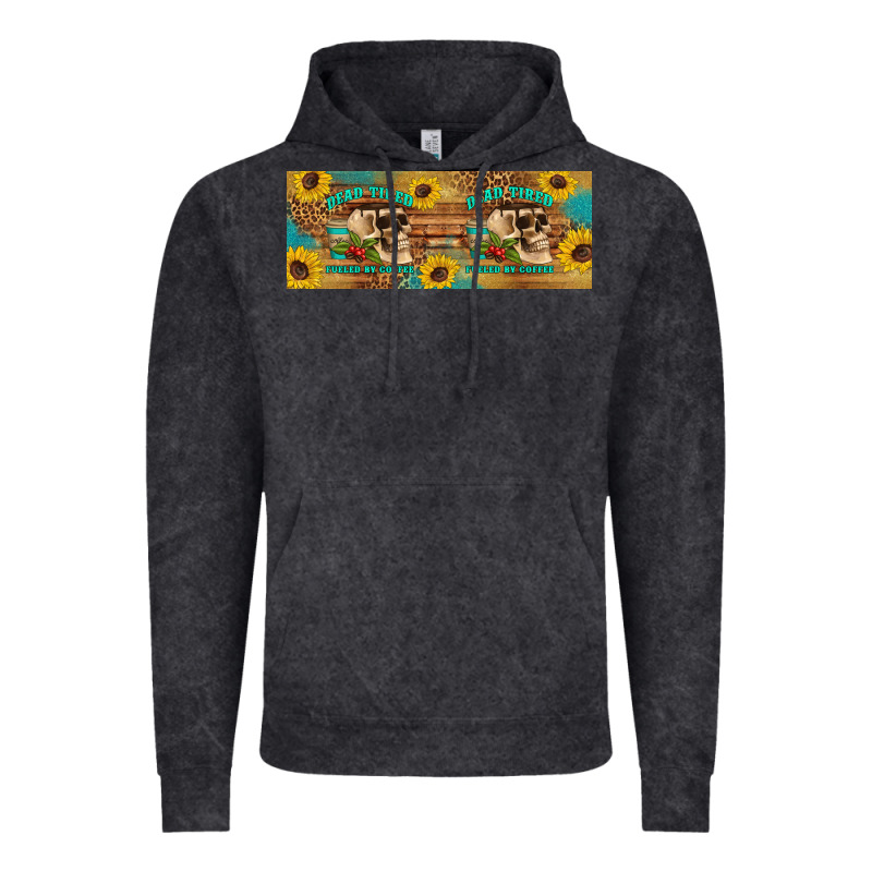 Dead Tired Fueled By Coffee  Mug 11 Oz Vintage Hoodie by Artiststas | Teevron
