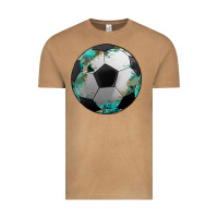Vintage Camel western sport soccer camouflage turquoise pattern Vintage Tee - Artiststas