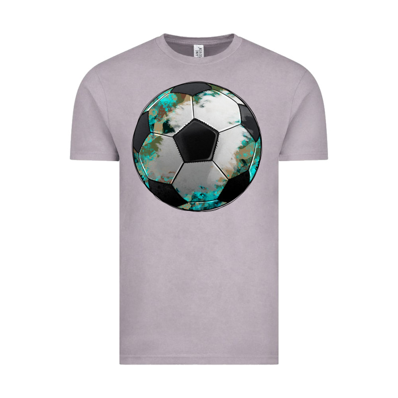 Western Sport Soccer Camouflage Turquoise Pattern Vintage Tee by Artiststas | Teevron