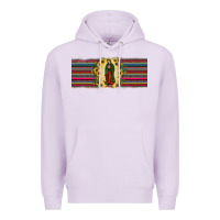 Lilac lady of Guadalupe  sunflower Premium Hoodie - JahusDesignShop