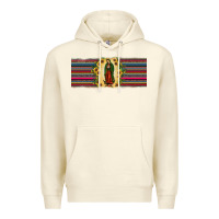 Sandshell lady of Guadalupe  sunflower Premium Hoodie - JahusDesignShop