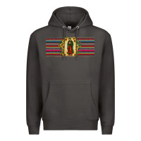 Smoke lady of Guadalupe  sunflower Premium Hoodie - JahusDesignShop