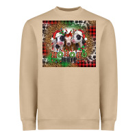 Mushroom ho ho ho heifer Christmas heifers Heavyweight Sweatshirt - Jasminsmagicworld