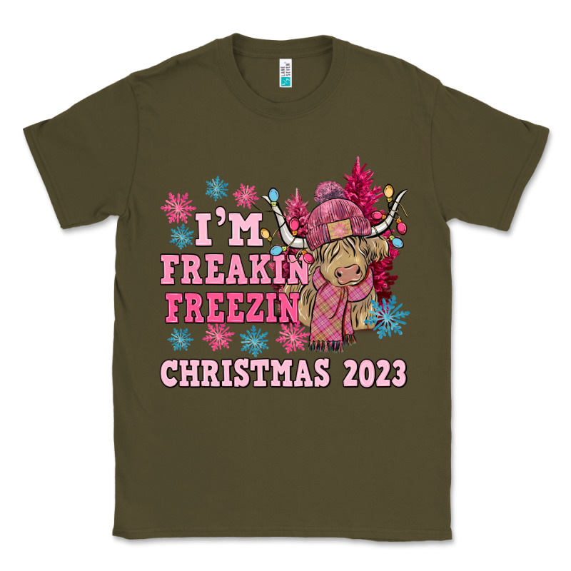 I'm Freakin Freezin Christmas 2023 Classic Tee by NancyCooperArtShop | Teevron