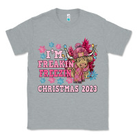 Heather Grey i'm freakin freezin christmas 2023 Classic Tee - NancyCooperArtShop