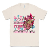 Natural i'm freakin freezin christmas 2023 Classic Tee - NancyCooperArtShop