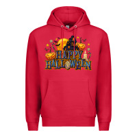 Cardinal Happy Halloween Premium Hoodie - texasbilliewilder