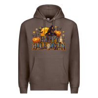 Coffee Happy Halloween Premium Hoodie - texasbilliewilder