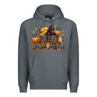 Rock Happy Halloween Premium Hoodie - texasbilliewilder