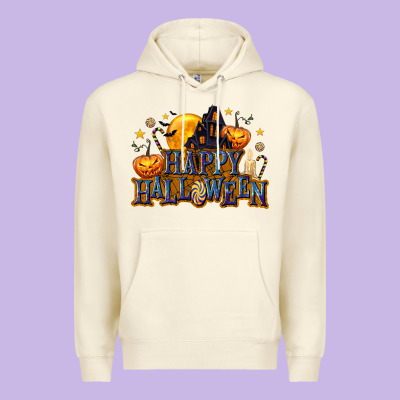 Happy Halloween Premium Hoodie Designed By Texasbilliewilder