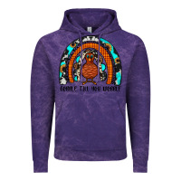 Cloud Purple gobble till you wobble rainbow Vintage Hoodie - JahusDesignShop